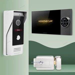 HOMSECUR 7" HD Video Doorphone Entry Intercom Door Unlock Monitoring Security - Picture 1 of 11