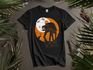 Disney Star Wars Walker Estrella de la Muerte Halloween Camiseta Negra  - Imagen 1 de 4