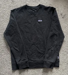 Patagonia Felpa Uomo Media Uprisal Girocollo Nero Pile Riciclato - Foto 1 di 8