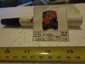 224th Aviation P23 Unit Crest, DI, DUI (DRAW#211) - Imagen 1 de 1