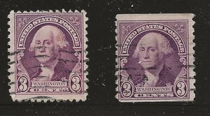 US Scott #720-21, Singles 1932 Washington 3c FVF Used - Picture 1 of 1
