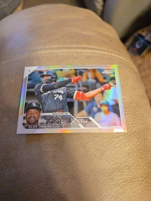 2023 Topps Chrome - Refractor #34 Eloy Jimenez - Image 1 of 2