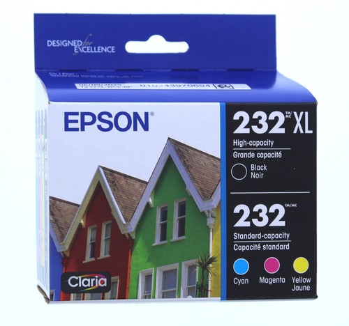 Epson 232XL/232 Ink Cartridge Black/Tri-Color | eBay