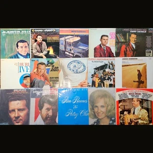 Vintage 17 LP Lot #AGO: Country Folk Trucker Rock n Roll - VG Or Better Vinyl - Picture 1 of 20