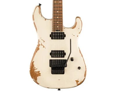 开箱 Charvel Pro-Mod Relic San Dimas Style 1 HH FR - Weatherd 白色 — 第 1/4 张图片
