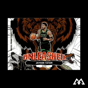 2023-24 Donruss #5 Jayson Tatum Unleashed Press Proof - Picture 1 of 2