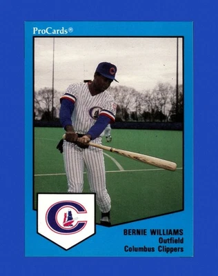 Columbus Clippers 1989 ProCards Set-Break #736 Bernie Williams casi nuevo-como nuevo o mejor Foto 1 de 2