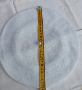 Baskenmütze weiß - Bild 1 von 2