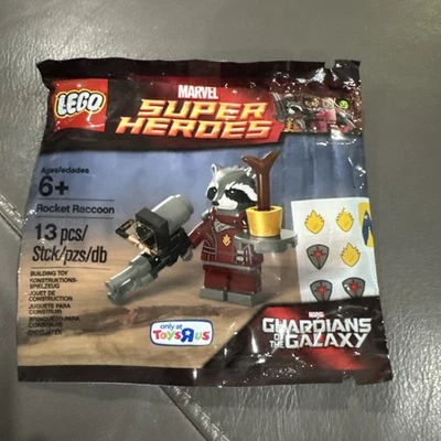 LEGO Marvel Super Heroes Rocket Raccoon Polybag 5002145 Retired NEW - Image 1 of 3