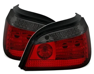 LED baklykter for BMW E60 2003-2007 Red Smoke Sequential indikatorer TUNING LDBM - Bild 1 von 10