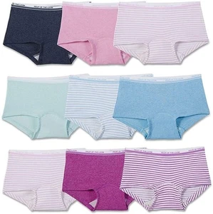 Fruit of the Loom Girls' Assorted Boyshort Underwear - Picture 1 of 3