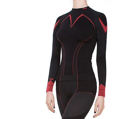 GATTAACTIVE GATTA Skiunterwäsche Thermounterwäsche Damen langarm Unterhemd Funktionshemnd