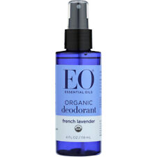 EO Essential Oils Organic Deodorant Spray French Lavender 4 oz