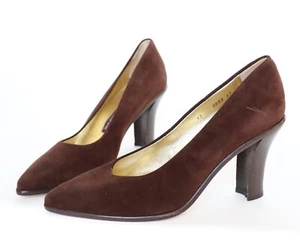 Walter Steiger Suede Leather Shoes - Brown - 37 / UK 4 - Picture 1 of 7
