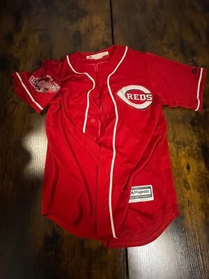 Joey Votto Cincinnati Reds Men's Alternate Red Jersey w/ all star patch ~ Rare!! - Image 1 of 4
