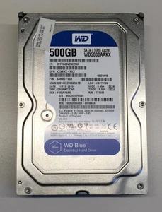 HP / WD 500GB SATA 3Gb/s - Part# 634605-003 / Sparepart# 747991-01 / WD5000AAKX - Afbeelding 1 van 1