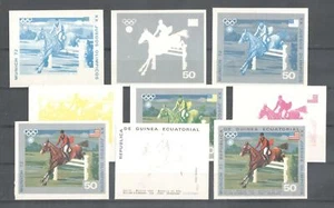 (863017) Juegos Olímpicos, bandera, caballo, Guinea Ecuatorial - Imagen 1 de 1
