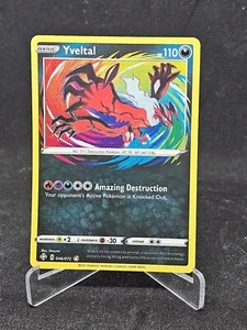 Pokemon Card Yveltal 046/072 Shining Fates Amazing Rare Holo - Picture 1 of 2
