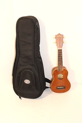 Mitchell YNQG1975 Ukulele w Oversize Soft Case Uke - Image 1 of 4