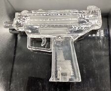 Magic Crystal Formen Uzi Gun - Damaged - Solid Leaded Glass