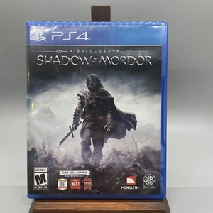 Middle Earth: Shadow of Mordor ( PS4, PS5 ) Hobbit CIB Minty Disc Tested - Picture 1 of 7