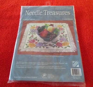 NUEVO Aguja Tesoros Rosas JARDÍN CUADRADO Contado Punto de Cruz KIT Flecos Floral - Imagen 1 de 3