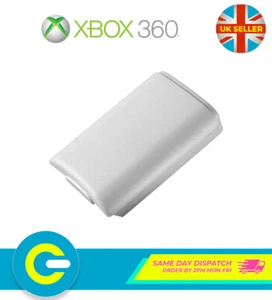 Funda trasera blanca con soporte para paquete de baterías AA para controladores Xbox 360 - Imagen 1 de 8