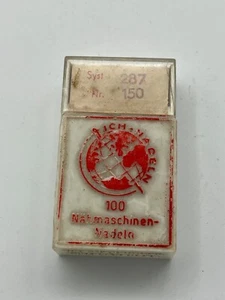 System 287 ICH-NADELN Industrie-Nähmaschinen-Nadeln-100 Stück-OVP-DDR Ostalgie - Picture 1 of 3