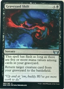 Graveyard Shift Foil (081) Streets of New Capenna SNC MTG Magic - Picture 1 of 1