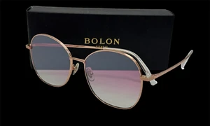NUEVAS GAFAS DE SOL BOLON BEVERLY BL 7056 B30 56 ORO ROSA FUCSIA - Imagen 1 de 5