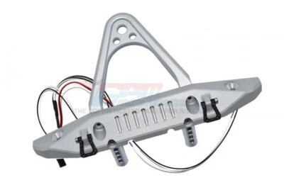 GPM 5mm LED FRONT BUMPER W/ D-RINGS AXIAL 1/6 SCX-6 TRIAL HONCHO CRAWELER - Image 1 of 4
