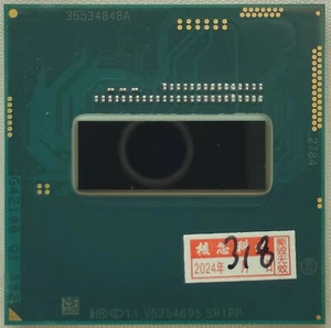 Intel Core Extreme i7-4940MX 3.1GHz 4 Cores 8M SR1PP Socket G3 CPU Processor - Picture 1 of 6