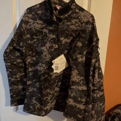 PROPPER TACTICAL Battle Rip Jacket LONG SLEEVE CAMO SIZE Mens S Exelon Nuclear - Image 1 of 4