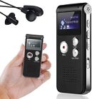 Solid Spikes 8GB Digital Voice Recorder, Audio MP3 Player, Rechargeable LCD