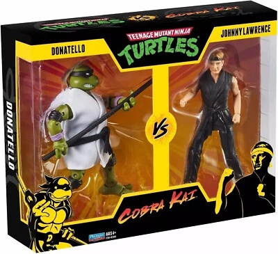 Teenage Mutant Ninja Turtles vs. Cobra Kai Donatello vs. Johnny Lawrence 2 Pack - Image 1 of 2