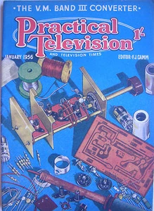 Practical Television - Januar 1956 - V. M. Band III Konverter - Magazin - Bild 1 von 2