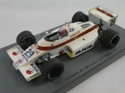 Spark Arrows A6 #29 Marc Surer Monaco GP 1983 1/43 S5784 - Immagine 1 di 3