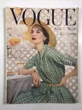 VOGUE APRIL 1955 ヴォーグ ヴィンテージ雑誌 1950年代 希少-