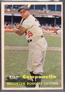 1957 Topps Set-Break #210 Roy Campanella EX-EXMINT *JAYSACE* - Bild 1 von 2