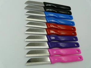 10x SOLINGEN Küchenmesser Schälmesser Gemüsemesser Allzweck Messer bunt scharf - Bild 1 von 8