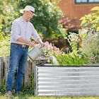 Raised Garden Bed Planters Grow Box Flower Bed Modular Corrugated Metal Kits 386