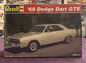 Sealed 1995 Revell '69 Dodge Dart GTS 1/25 Scale Plastic Model Kit #7603 - Picture 1 of 3