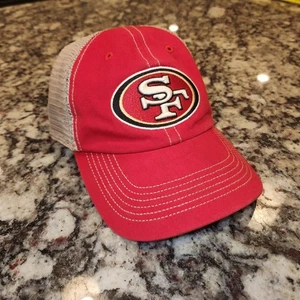 Cappello 47 Marca San Francisco 49ers Snapback Regolabile Mai Indossato Condizioni NFL - Foto 1 di 6