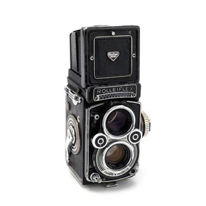 Rollei Rolleiflex 3.5F Type 3 TLR Film Camera w/ Planar 75mm f/3.5 Lens - PARTS - Picture 1 of 18