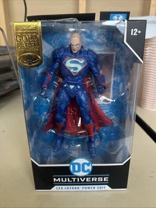 NEU - McFarlane DC Multiverse LEX LUTHOR POWER SUIT GOLD LABEL 7" Actionfigur - Bild 1 von 6