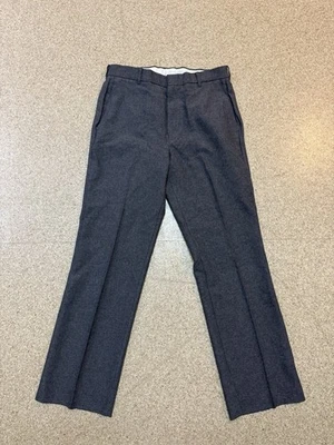 NWT VTG HighLand Red Kap Men's Uniform Trousers Pant Gray Polyester Sz 34 - Image 1 of 4