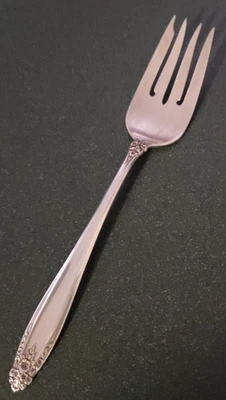 Tenedor de ensalada internacional de plata esterlina Prelude 6 5/8" 34,66 gramos peso chatarra Foto 1 de 4