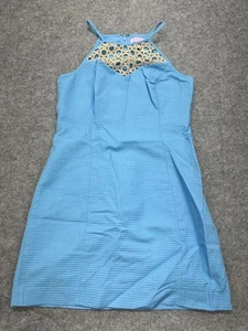 Vestido Lilly Pulitzer Para Mujer 10 Sin Mangas Ojales Funda Preppy Verano Fiesta Casu - Imagen 1 de 15