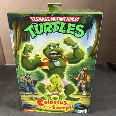 COLOSO DE LOS PANTANOS TMNT TORTUGAS NINJA NECA DIBUJOS ANIMADOS BONAFROG NUEVO Foto 1 de 4