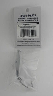 Clarkspoon размер 2 ложка кальмар 3-1/2» лезвие 6/0 крюк - Изображение 1 из 3